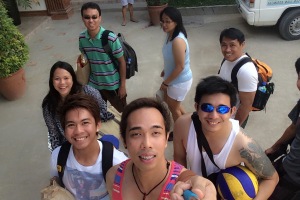 First groupie... :) Incomplete. Kuya Dennis is missing. Mam Len is not looking haha!